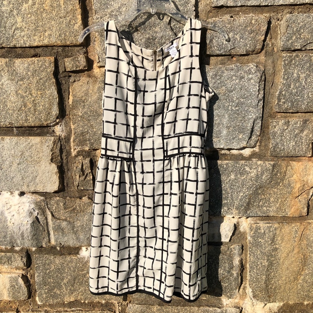 Bar III black and white business casual & cocktail dress